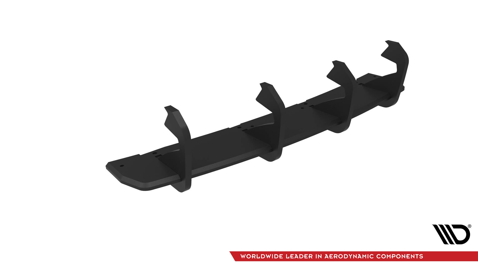 Street Pro Achter Diffuser BMW 1 M Coupe E82 Maxton Glanzend zwart
