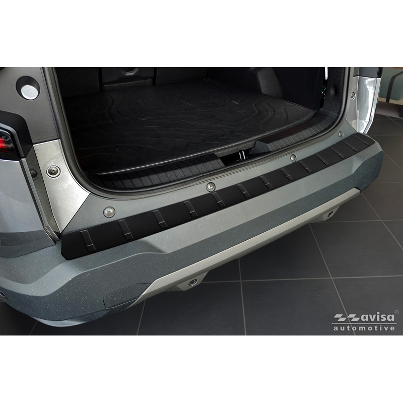 Avisa Matzwart RVS Achterbumperprotector  Dacia Bigster 2024- 'Ribs'
