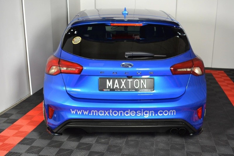 Achterzij Spoilers Ford Focus ST-Line V.1 Glanzend Zwart