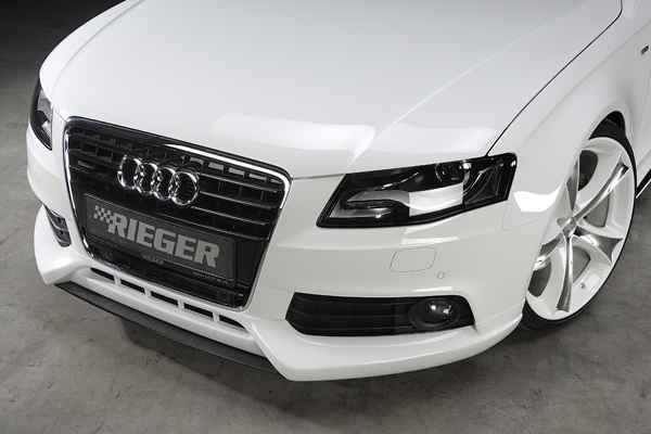 Voorbumperaanzet Audi A4 B8 Rieger
