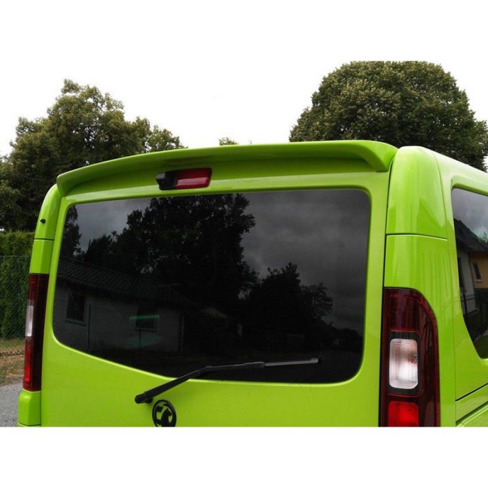 Dakspoiler  Nissan Primastar/NV300 & Opel Vivaro & Renault Trafic & Fiat Talento (Modellen met achterklep) (PU)
