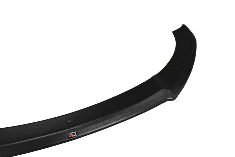 Voorspoiler V.1 Audi S7 / A7 S-Line C7 Glanzend Zwart