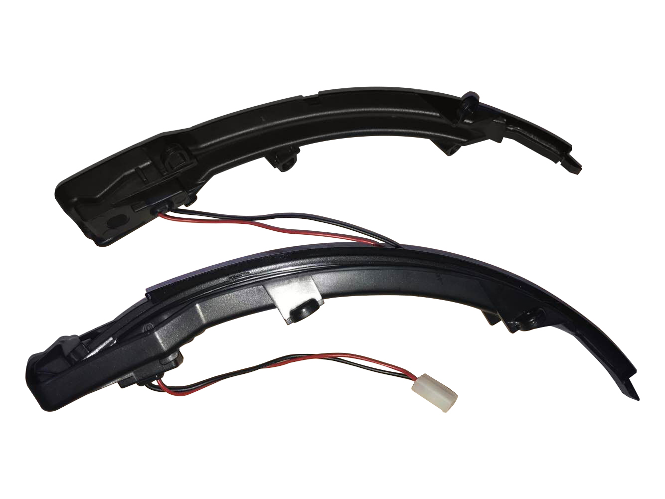 Set LED Zijspiegel-Knipperlichten  Audi Q5 2012-2016 & Q7 2010-2015 - Rookgrijs - incl. Dynamic Running Light