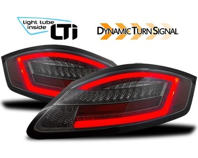 Achterlichten Porsche Cayman/Boxster 987 Dynamic LED smoke