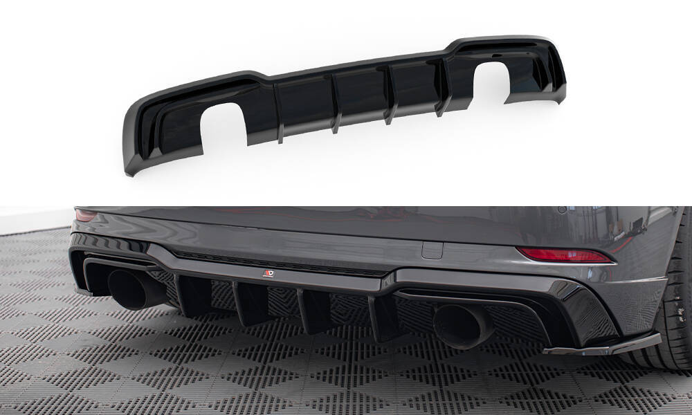 Achter Diffuser Audi A3 S-line Sportback 8v Facelift