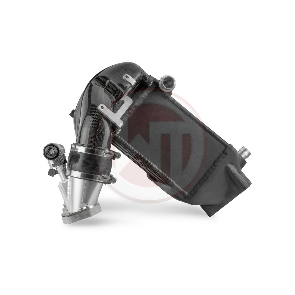 Intercooler BMW M4 G82 3.0 2021- S58motor Hybrid Carbon inlaatspruitsuk met Wagner watercooler