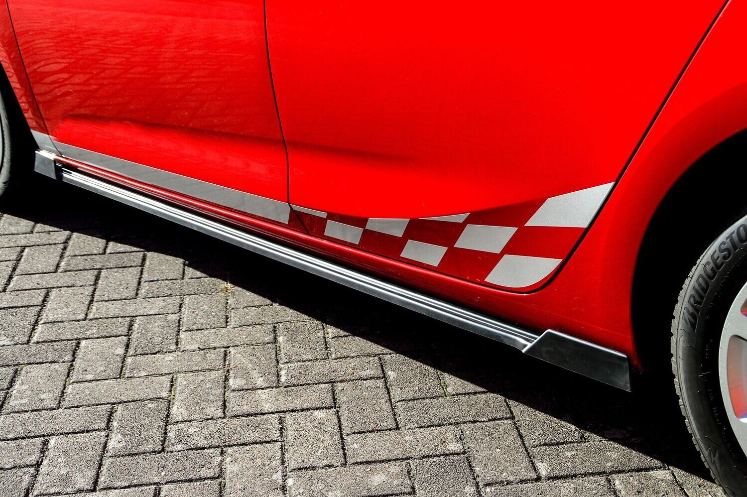 Zijskirts met vleugels v + a Hyundai I30 N-Line 2021-