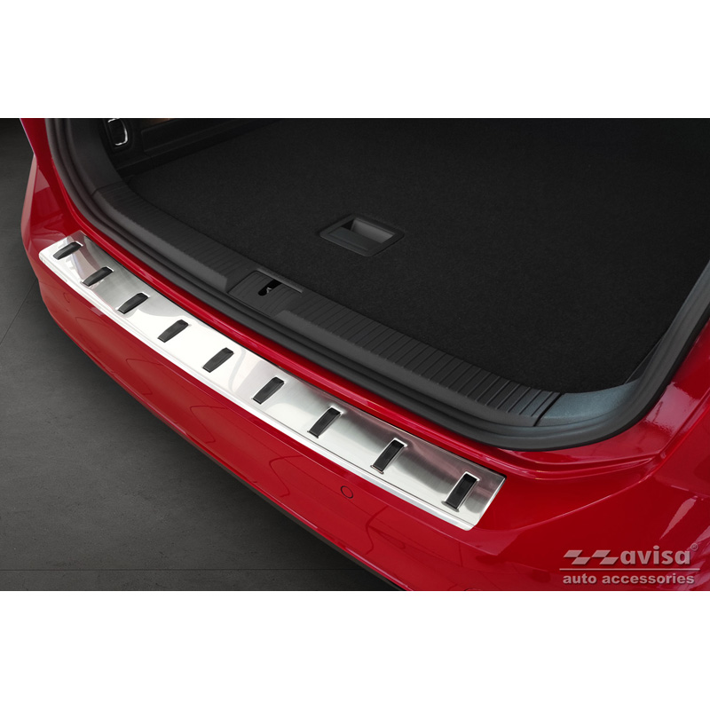 RVS Achterbumperprotector  Volkswagen Passat Variant 2014-2019 & Facelift 2019-2023 (incl. R-Line/Alltrack) 'STRONG EDITION'
