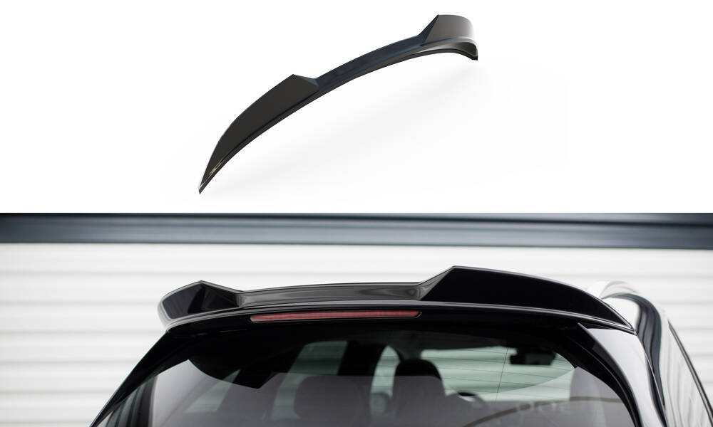 Spoiler Mercedes GLC AMG Pakket X254 Maxton Glans Zwart