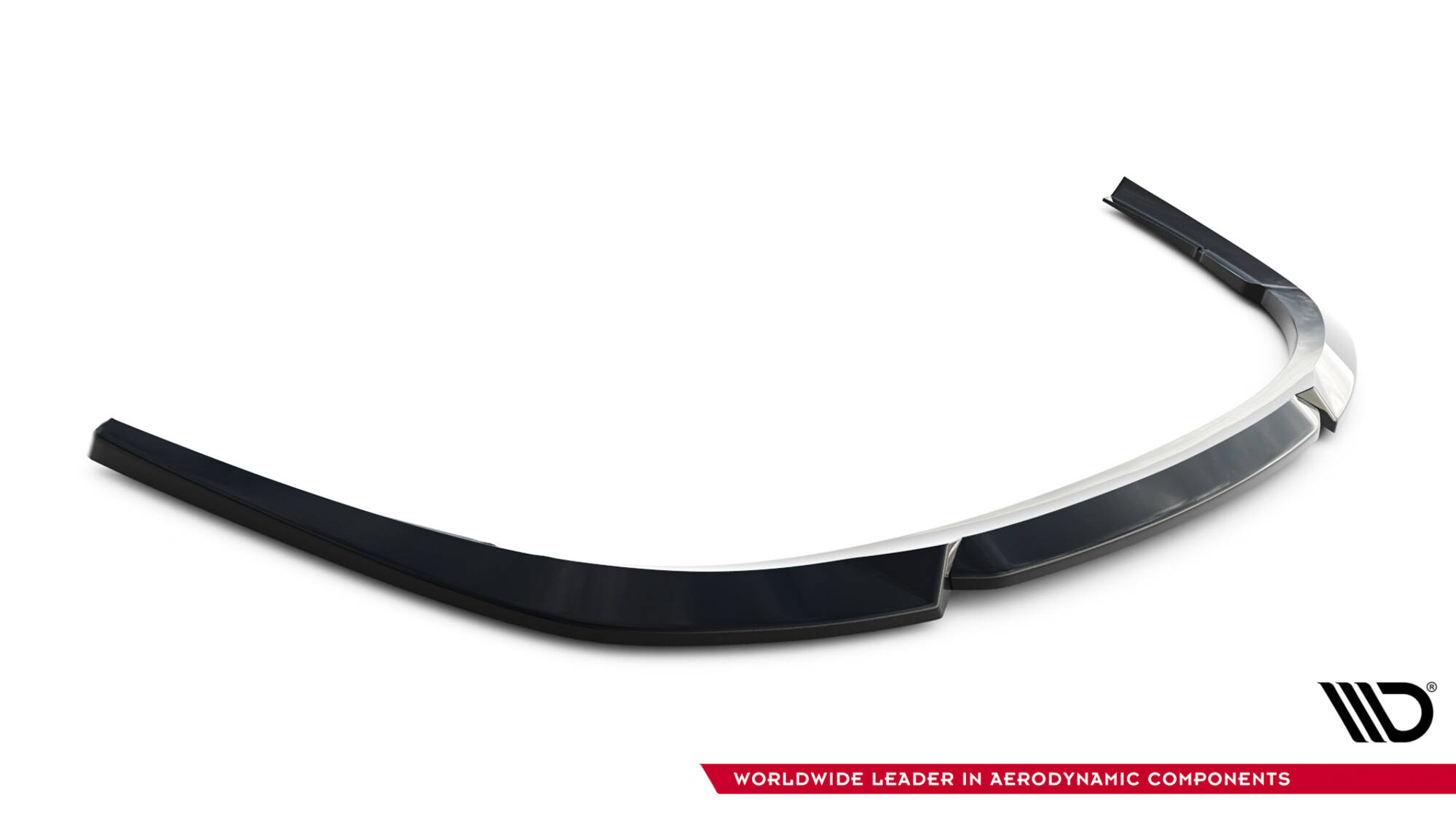Voorspoiler Renault Laguna Hatchback GT MK3 Maxton Glanzend zwart