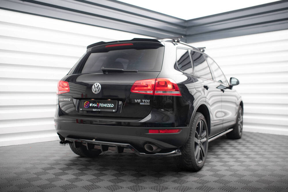 Spoiler Volkswagen Touareg Maxton Glans Zwart