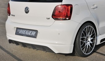 Achterbumper Diffusor VW Polo 6R Rieger