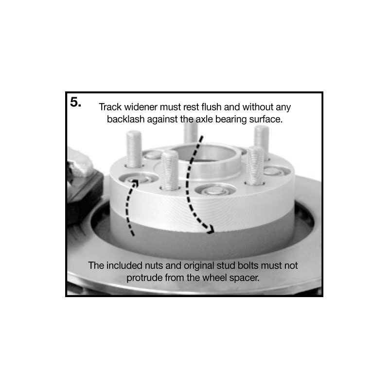 H&R Spoorverbreders 25mm 5x114,3 - Naaf 71,5mm - Boutmaat M12x1,5 -   Chrysler
