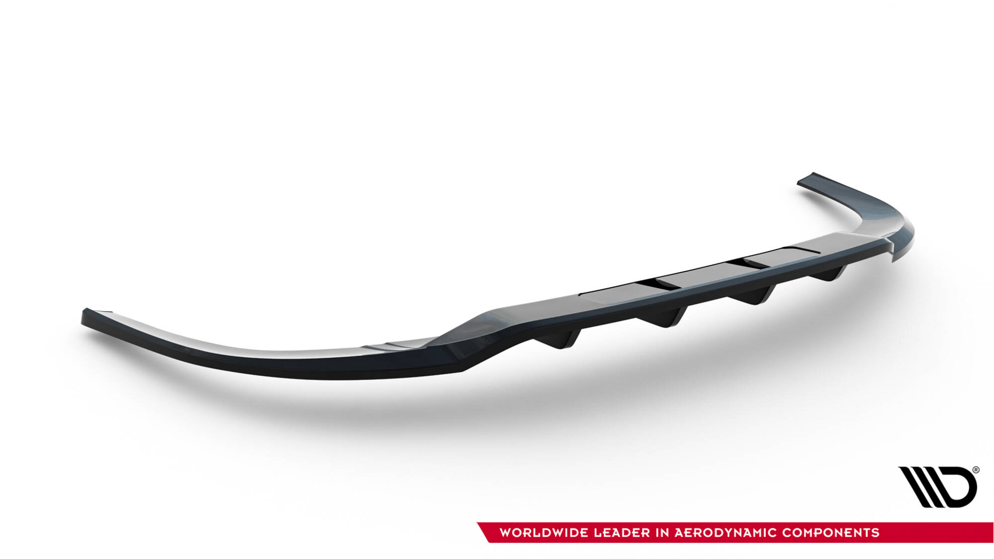Achter Diffuser Audi A3 Sedan 8Y Maxton Glanzend zwart
