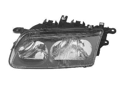 koplamp, elektr verstelb, H1+H7, incl motor, rechts,-12/1999 Maz