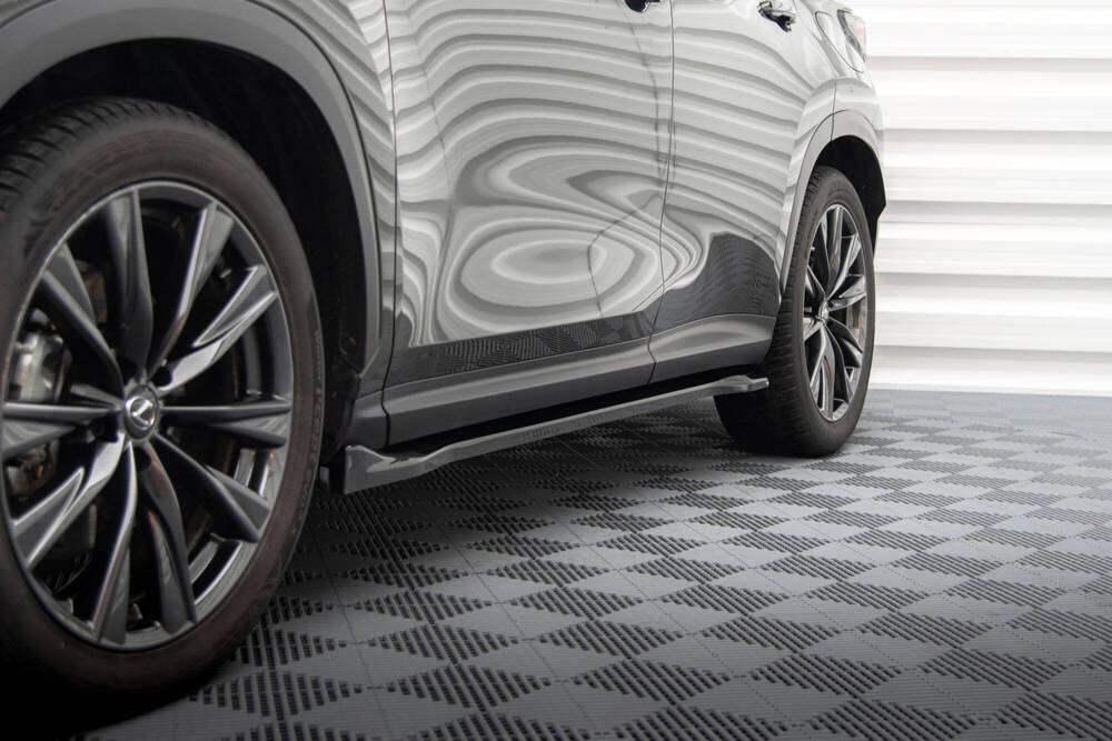 Zijskirts Lexus NX F-Sport Maxton Glans Zwart