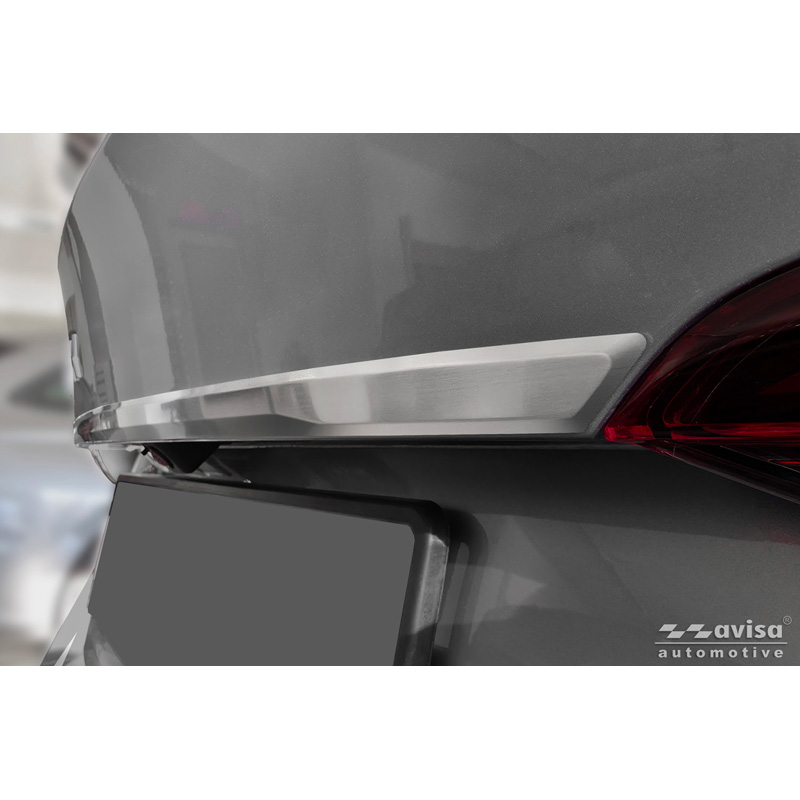 Avisa Geborsteld RVS Kofferbak Sierlijst  Skoda Octavia IV Liftback (NX3) 2019-2024 & Facelift 2024-