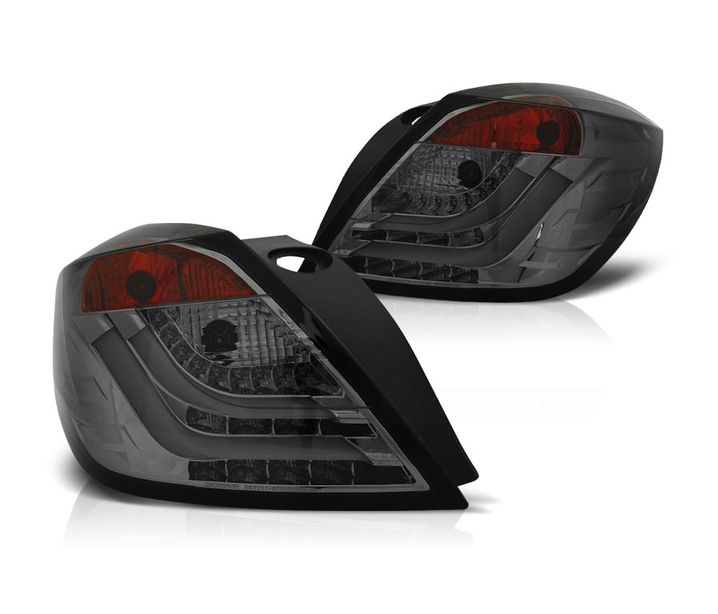 Achterlichten Opel Astra H GTC Tube LED smoke