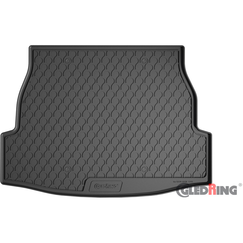 Rubbasol (Rubber) Kofferbakmat  Toyota RAV4 V 2019- excl. PHEV & Suzuki Across PHEV 2020- (Hoge variabele laadvloer & incl. reservewiel)