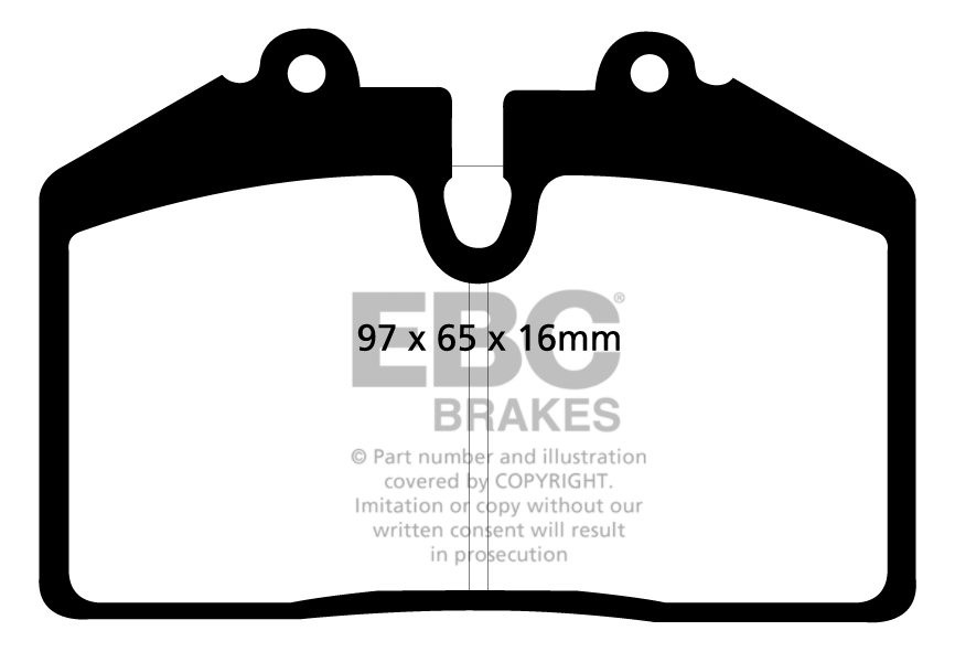 EBC Brakes HOLDEN HSV (Aust/NZ) Y Harrop Extreme 2002-2004 Rembl