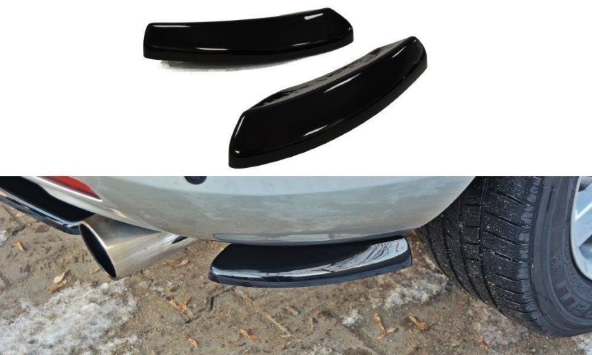 Achter zijskirts Mazda CX-7 Maxton Design glans zwart
