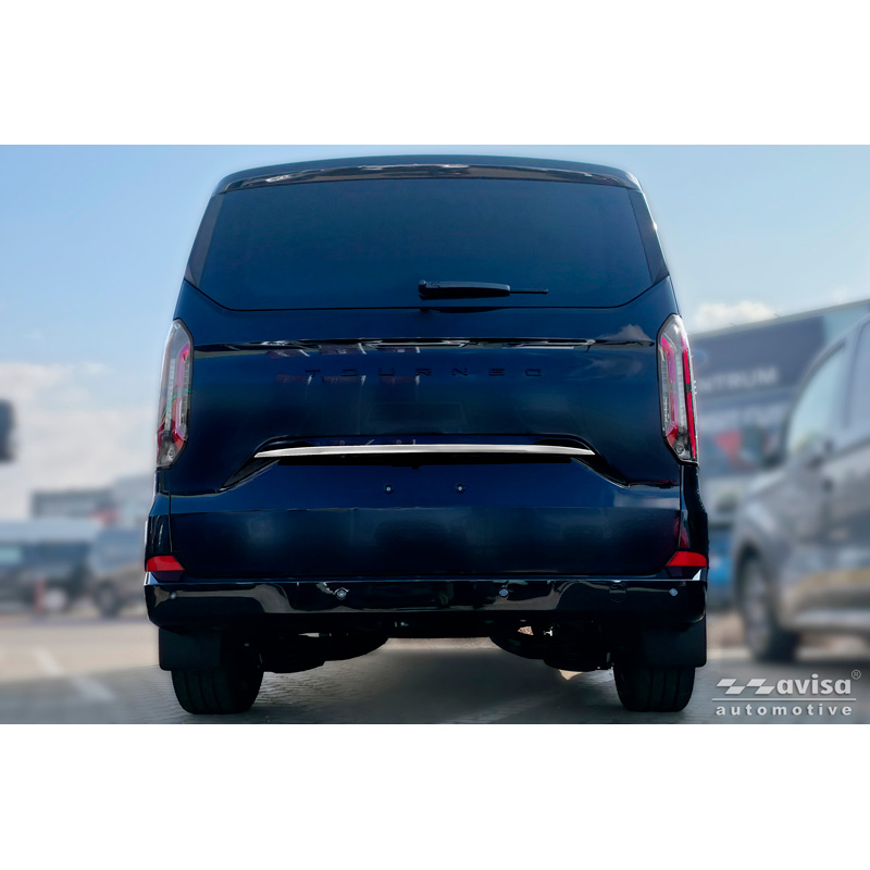 Avisa Geborsteld RVS Kofferbak Sierlijst  Ford Tourneo Custom II (V710) 2023- (met achterklep)