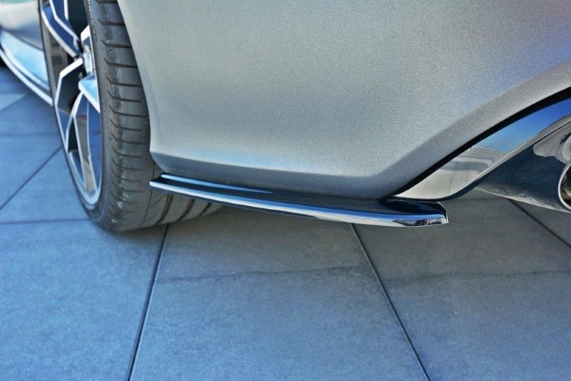 Zijdiffuser V.1 Audi RS7 C7 FL Maxton Glans Zwart