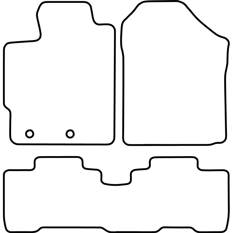 Automatten Velours  Toyota Verso S 2011-
