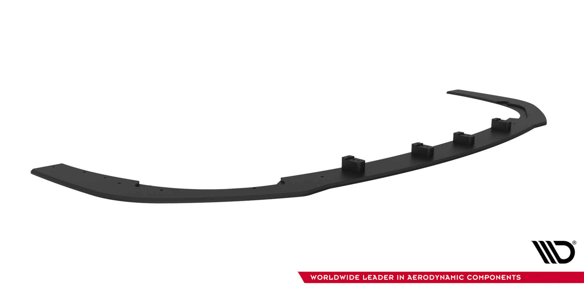 Street Pro Voorspoiler Subaru Impreza WRX STI MK3 Facelift Maxton Glanzend zwart