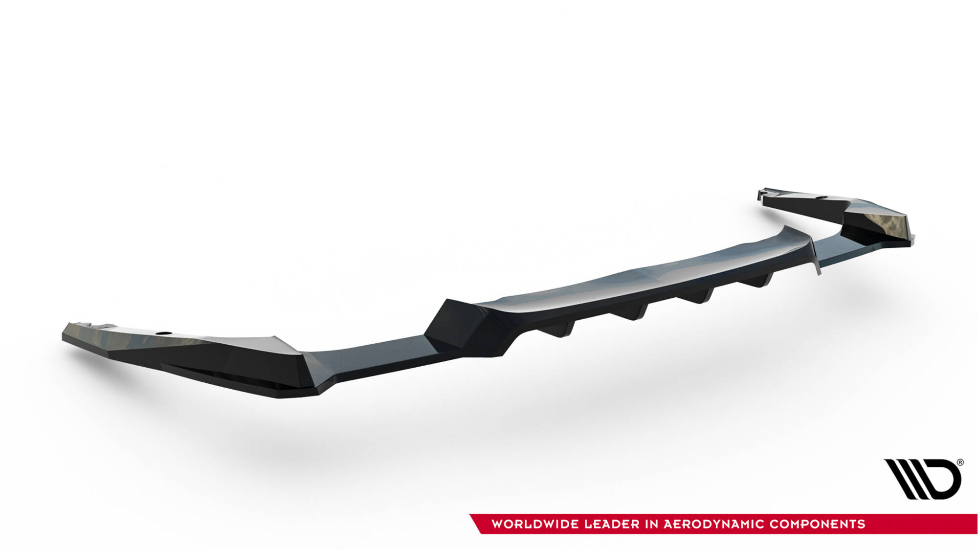 Achter Diffuser Subaru Impreza WRX STI MK3 Facelift Maxton Glanzend zwart