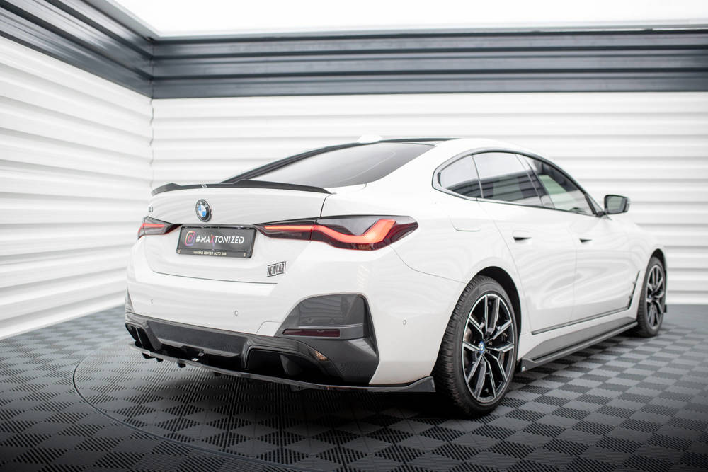 Diffuser V.2 BMW i4 G26 M Pakket Maxton Glans Zwart