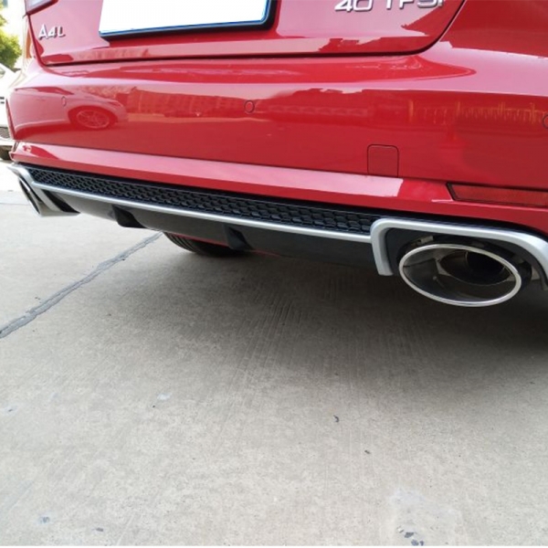 Achterbumper Diffusor Audi A4 B9 2015-2019 RS4 Design