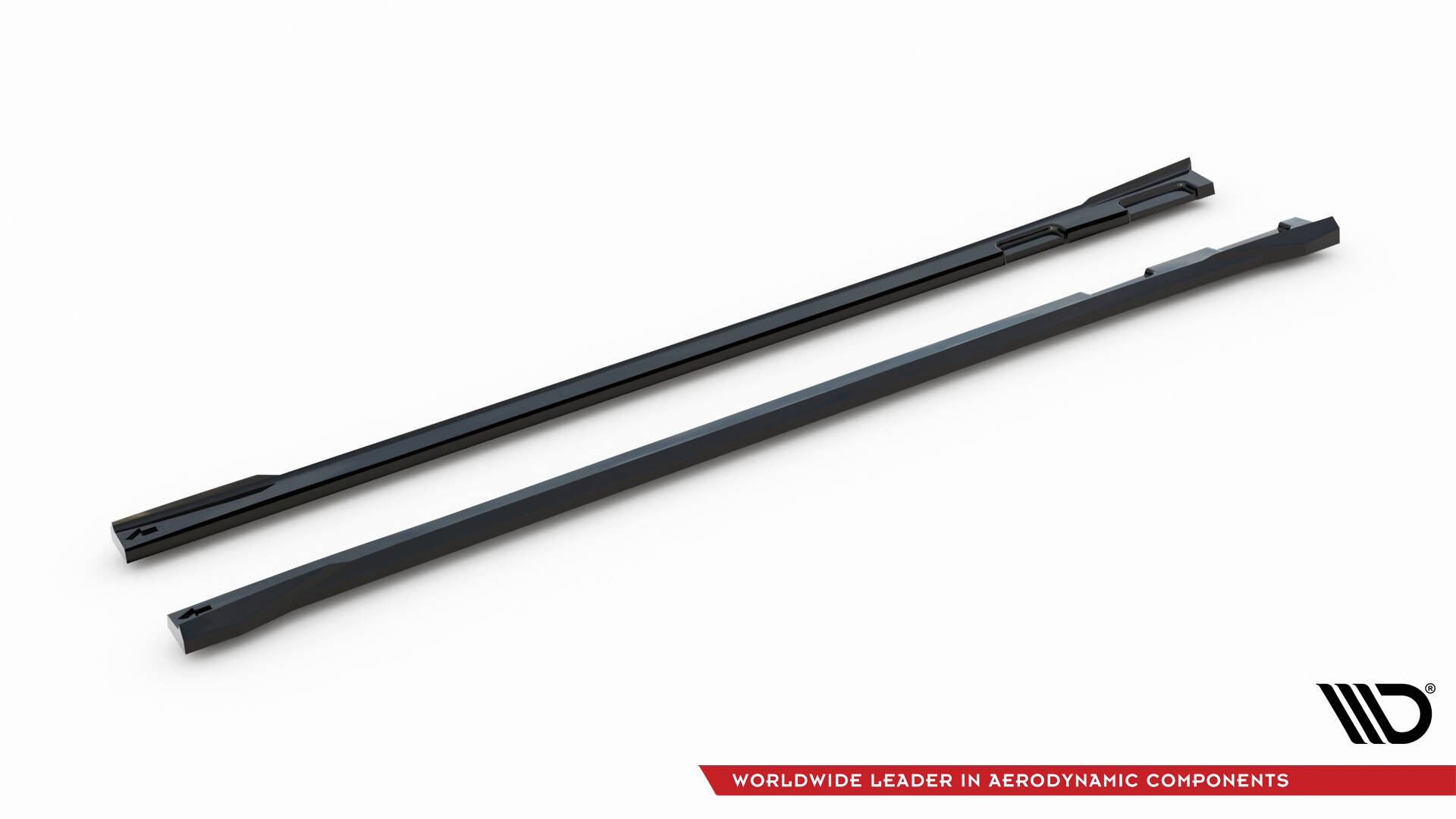 Zijskirts Volvo EX30 MK1 Maxton Glanzend zwart