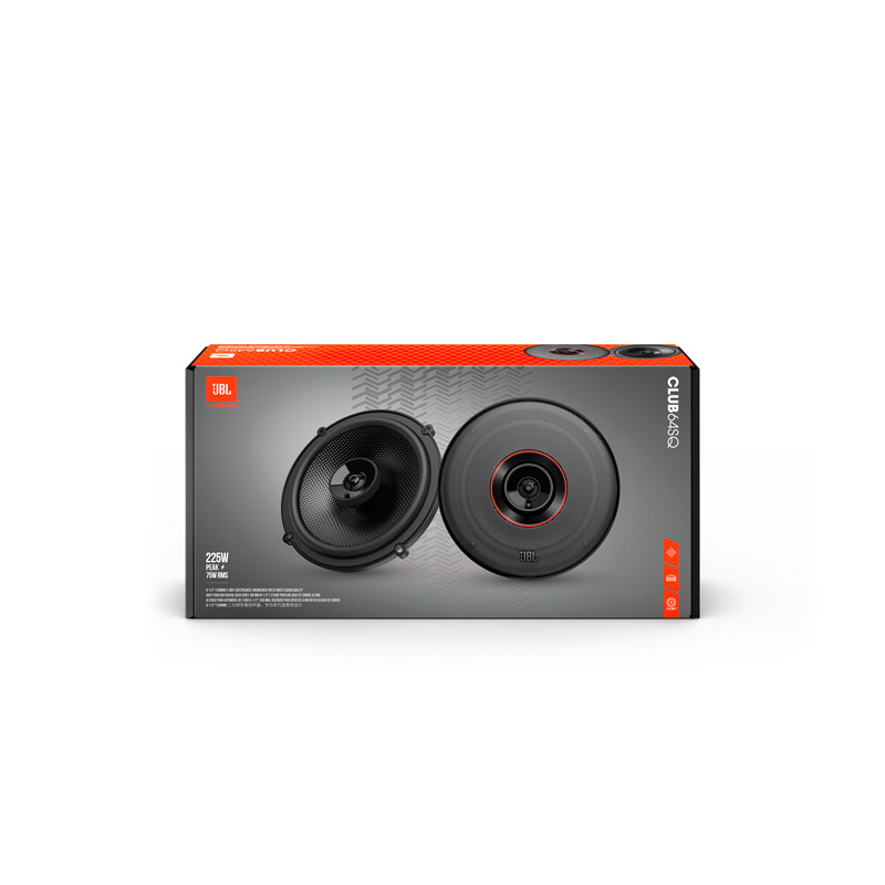JBL Club Gen3 64SQ 6.5'' (16cm) Speakerset Coaxiaal - Sound Quality