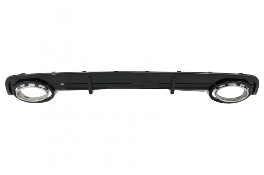 Achterbumper Diffusor Audi A6 C6 4F RS6 Look met Sierstukken 04-08