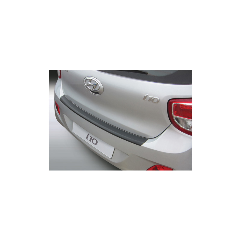 ABS Achterbumper beschermlijst  Hyundai i10 11/2013-2017 Zwart