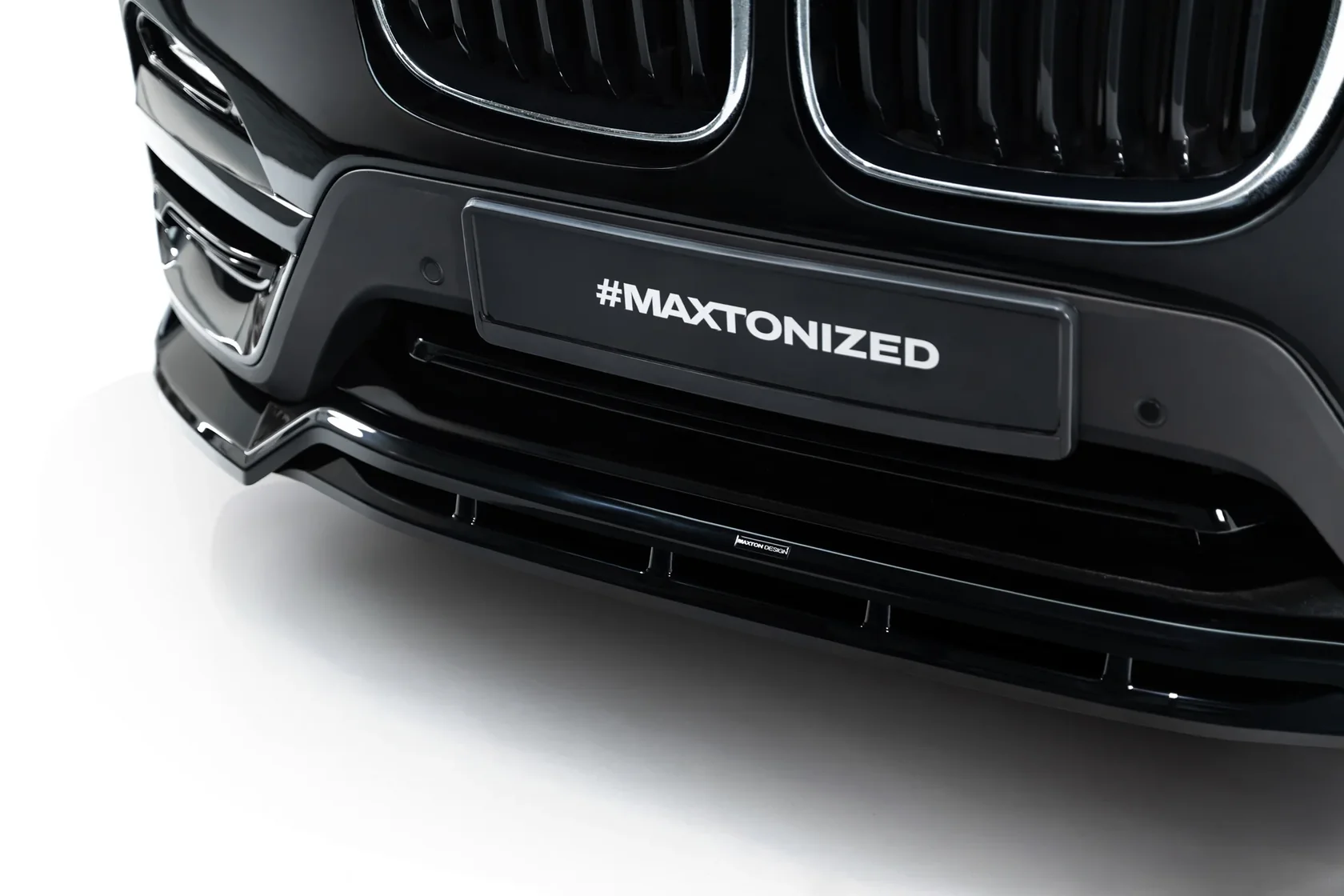 Voorspoiler BMW X3 G01 Glans Zwart