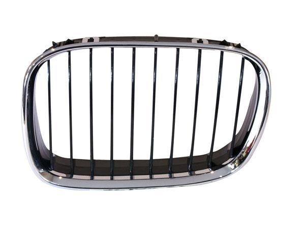 grille, chroom, binnen zwart, rechts BMW 5 serie E39, 1996-2003