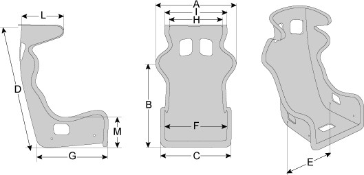 Sportstoel MOMO Daytona, XL