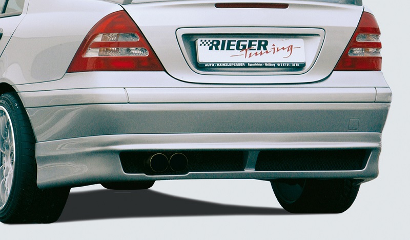 Achterbumper Diffusor Mercedes W203 Rieger