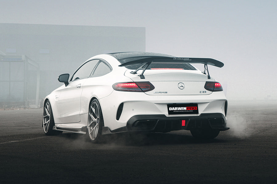 Mercedes Benz C-Class W205 Coupe IMP Style Carbon Fiber Spoiler 2015-2021