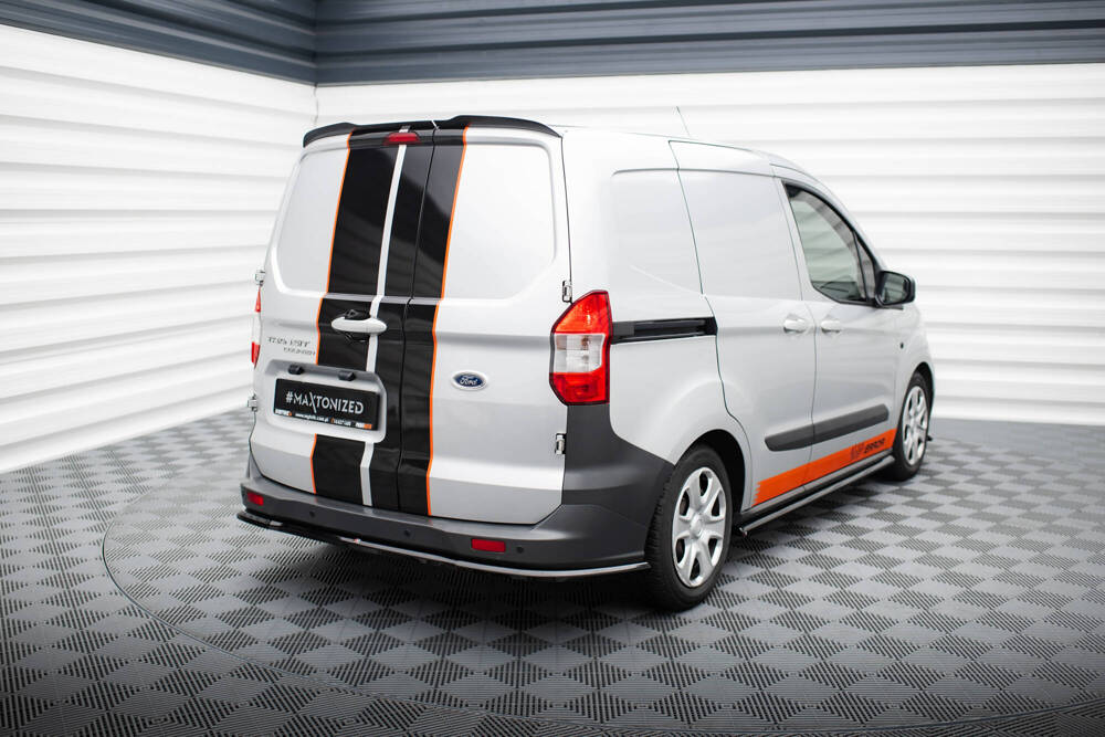 Achterskirt Ford Transit Courier MK1 Glans Zwart