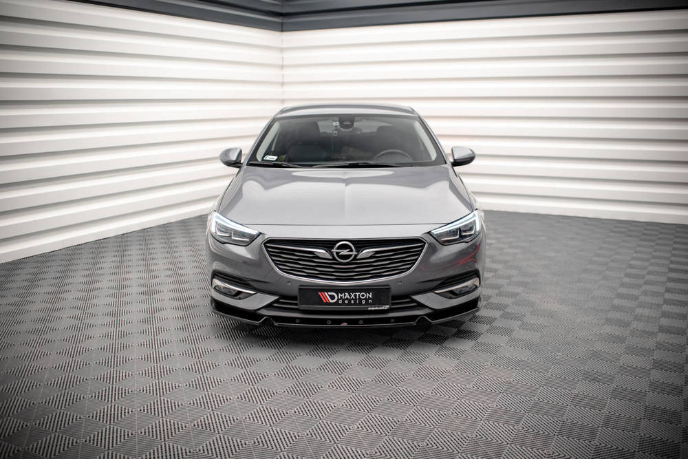 Voorspoiler V.2 Opel Insignia B Maxton Glans Zwart
