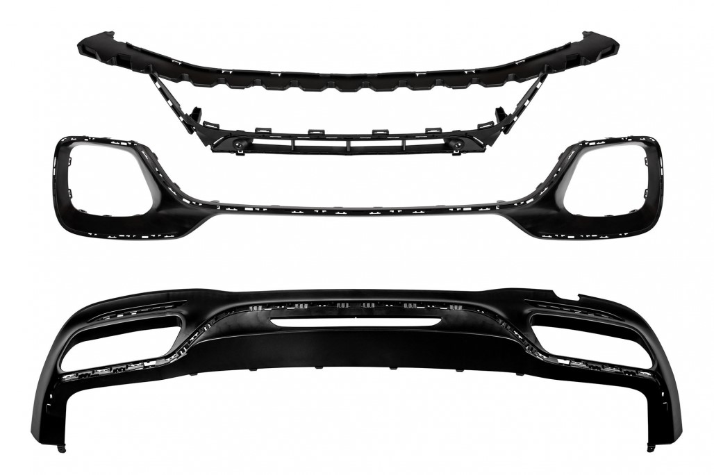 Bodykit Bumper set W222 S63 AMG look Facelift Black