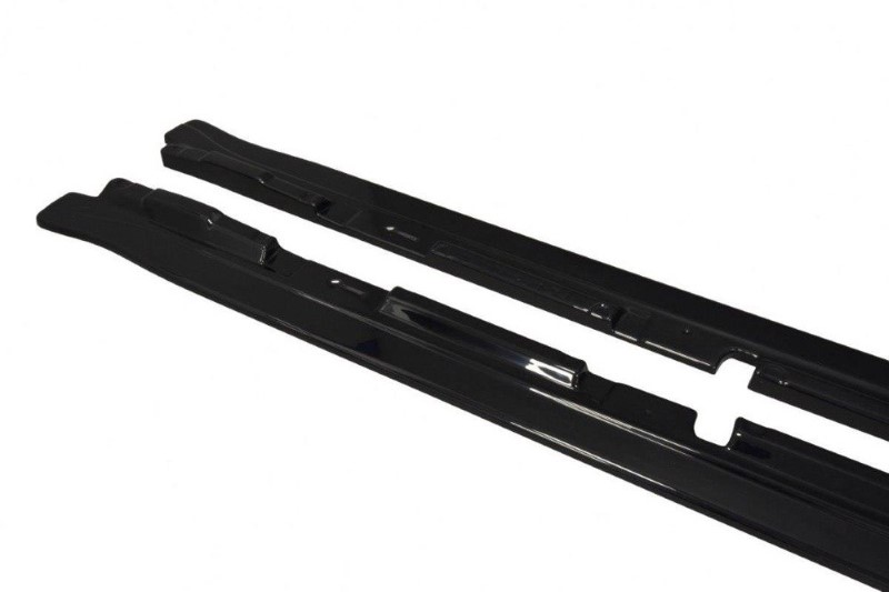 Zijskirts Diffusers Lexus IS Mk2 Glanzend Zwart