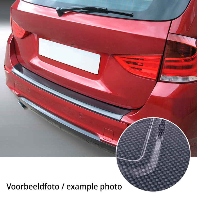 ABS Achterbumper beschermlijst  BMW i3/i1S 11/2017- Carbon Look