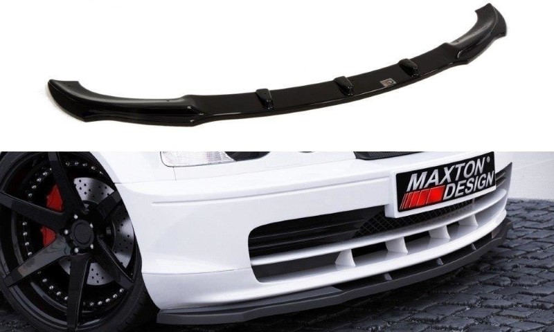 Voorbumper  BMW 3 E46 COUPE Glanzend Zwart