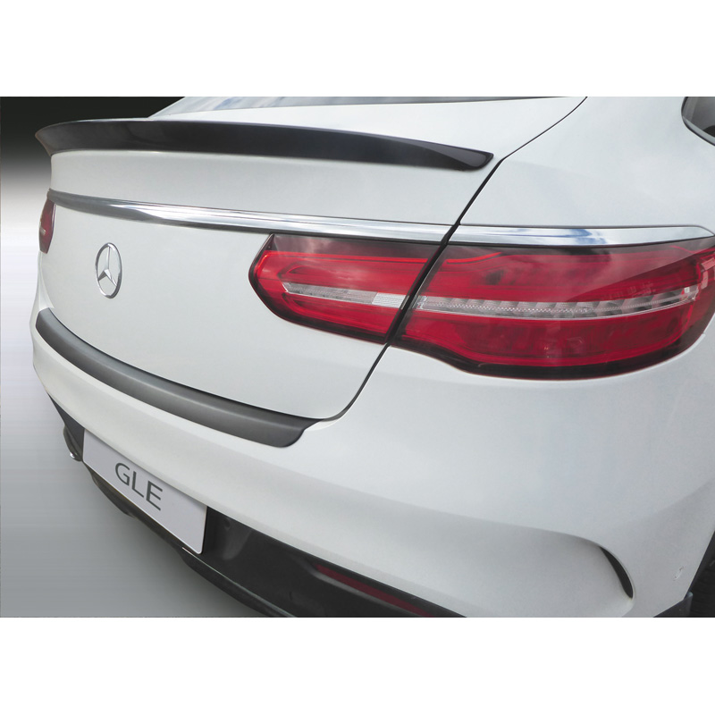 ABS Achterbumper beschermlijst  Mercedes GLE Coupe (C292) 2015-2019 Zwart
