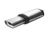 Sport-Eindemper 145x75mm Universeel RVS Ulter-Sport