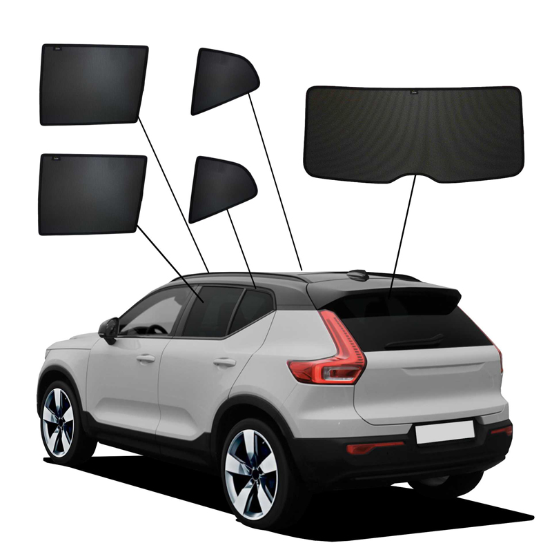SunClip Zicht- & Zonwering  Volvo XC40 2017- & EX40 2024-